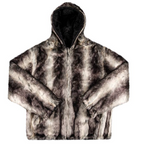 Supreme Faux Fur Reversible Hooded Jacket 'Black'